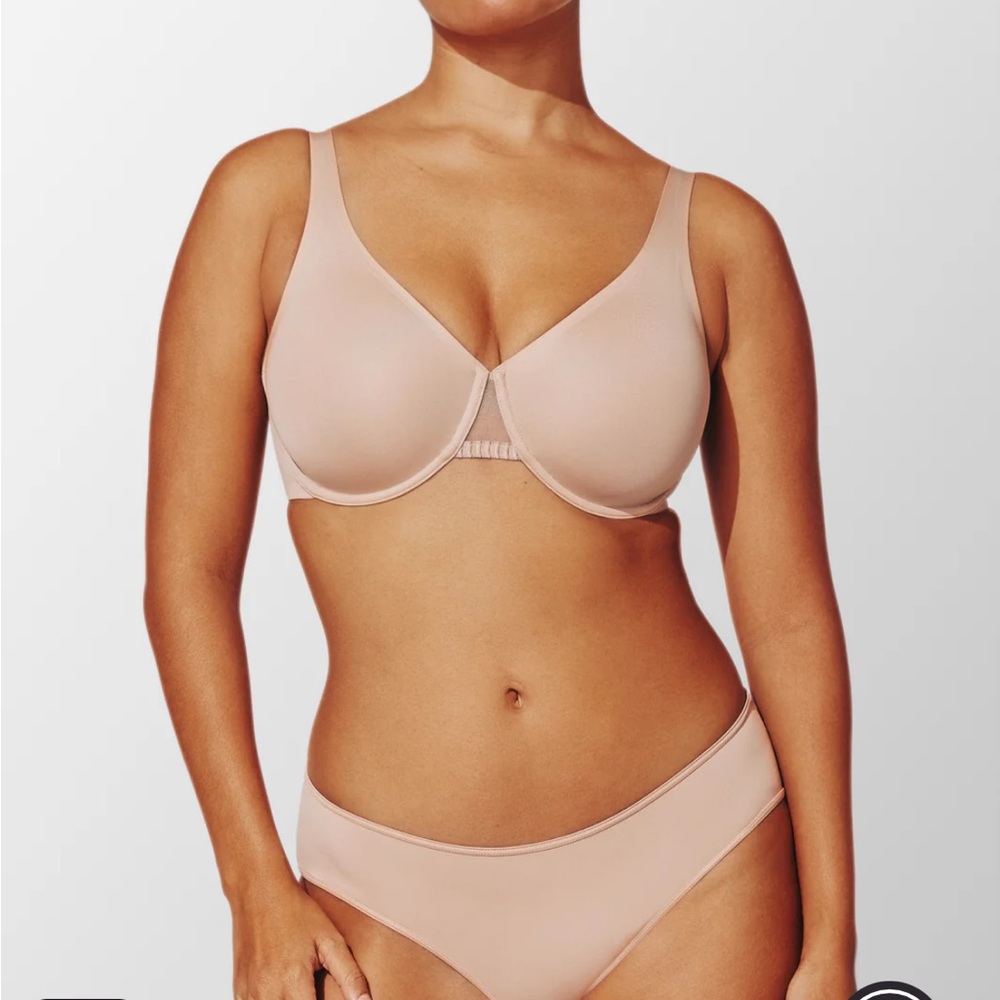 ThirdLove Unlined Minimizer Bra 34D